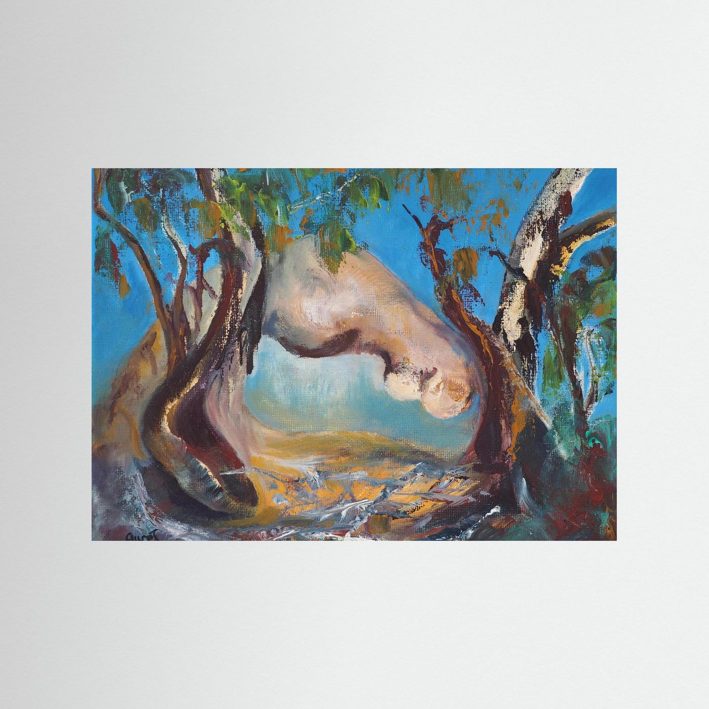 Natures outback tree sculpture